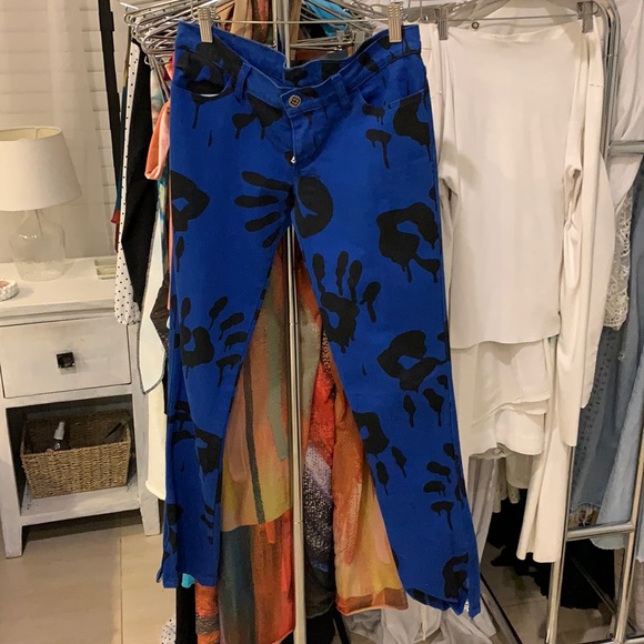 Jeremy scott denim jeans